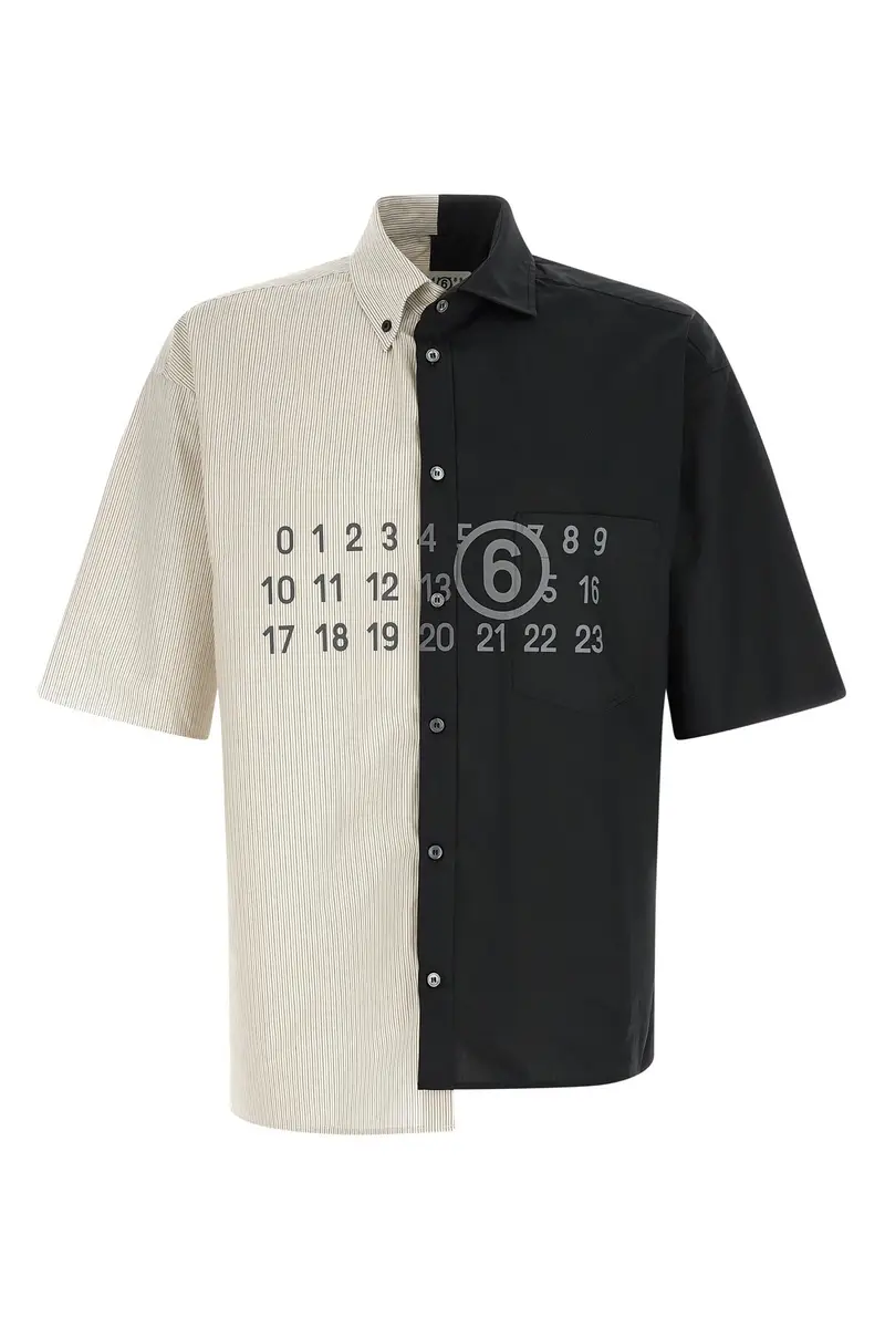 Camicia Patchwork Nero