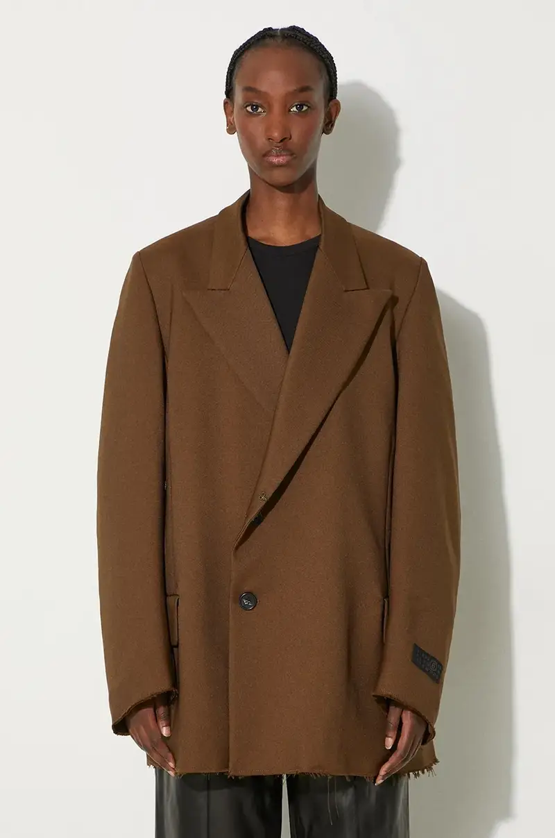 cappotto colore verde S62BN0106.M35222