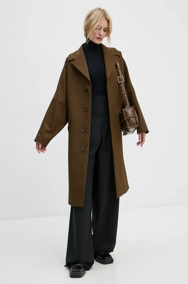 cappotto donna colore verde S62AA0087.M35222