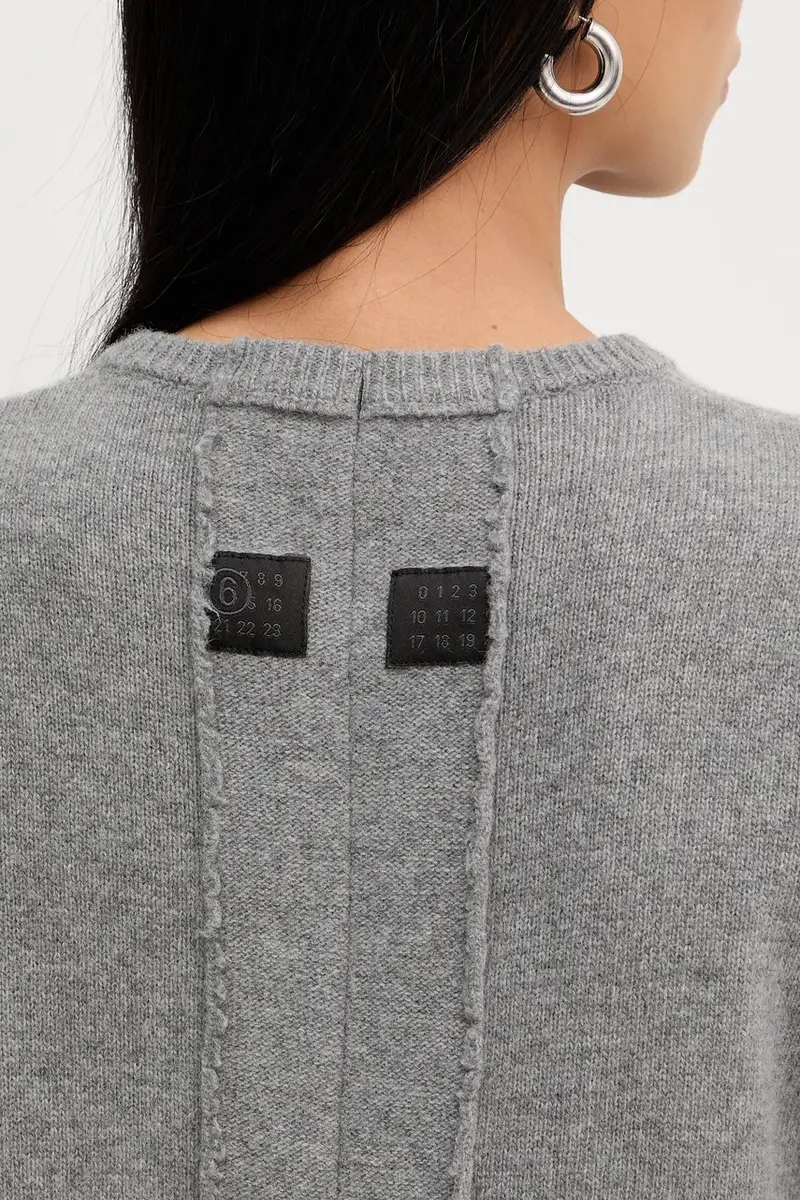 MM6 MAISON MARGIELA Cardigan Grigio 4094175 miniatura 5