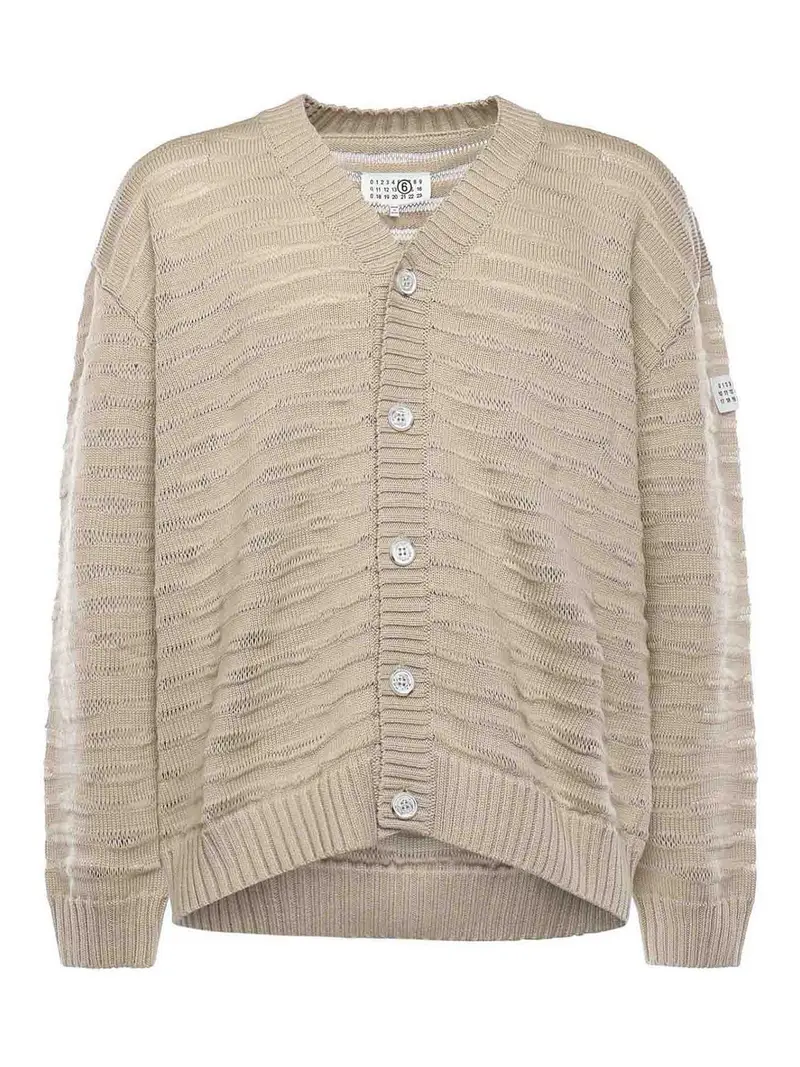 MM6 MAISON MARGIELA Cardigan Beige 4201657