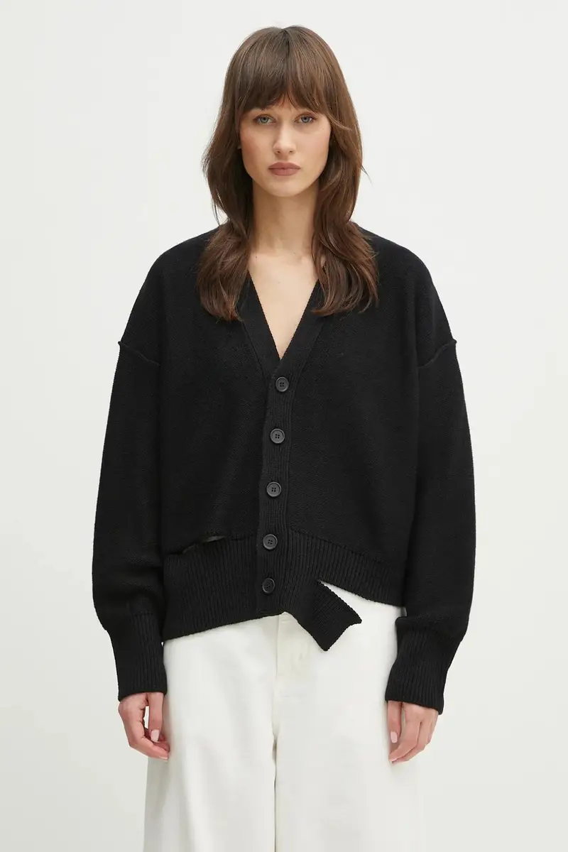 MM6 MAISON MARGIELA Cardigan Donna Nero 2255802