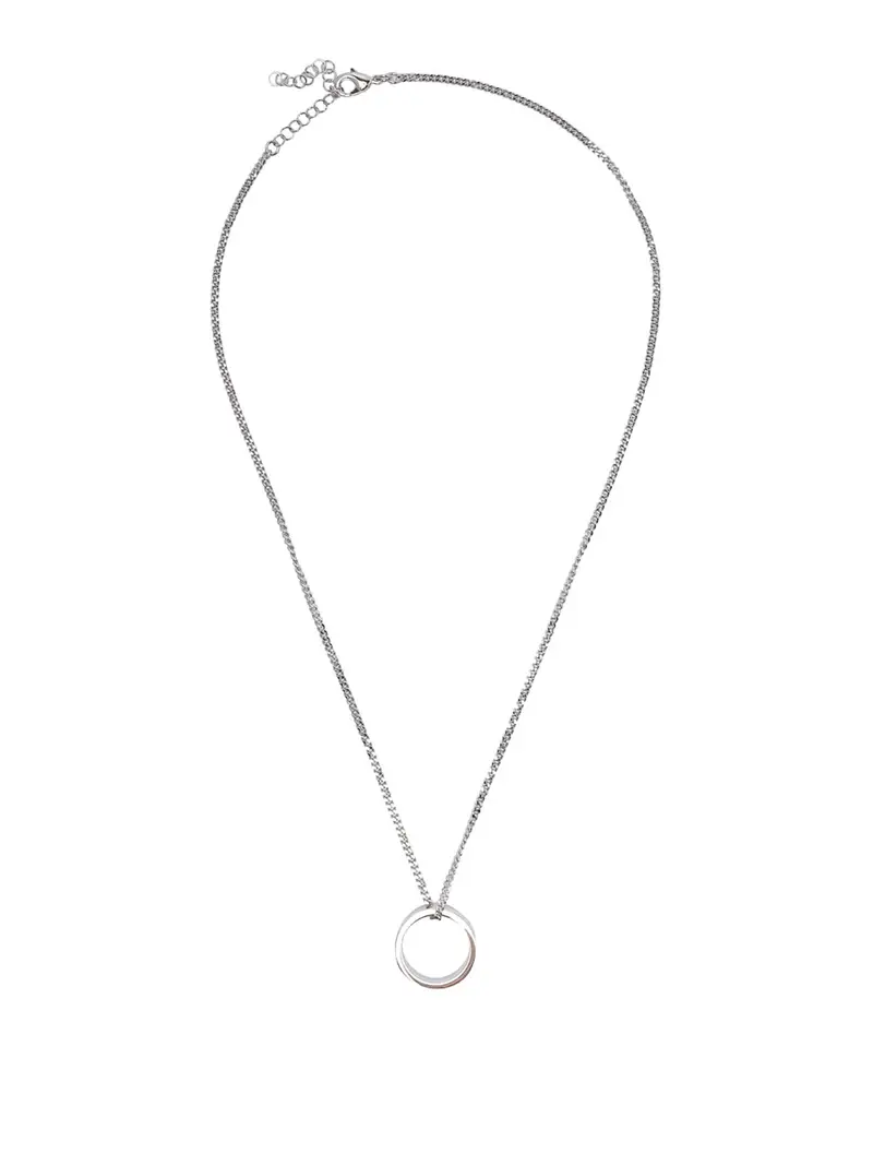 Collana anello d'argento MM6