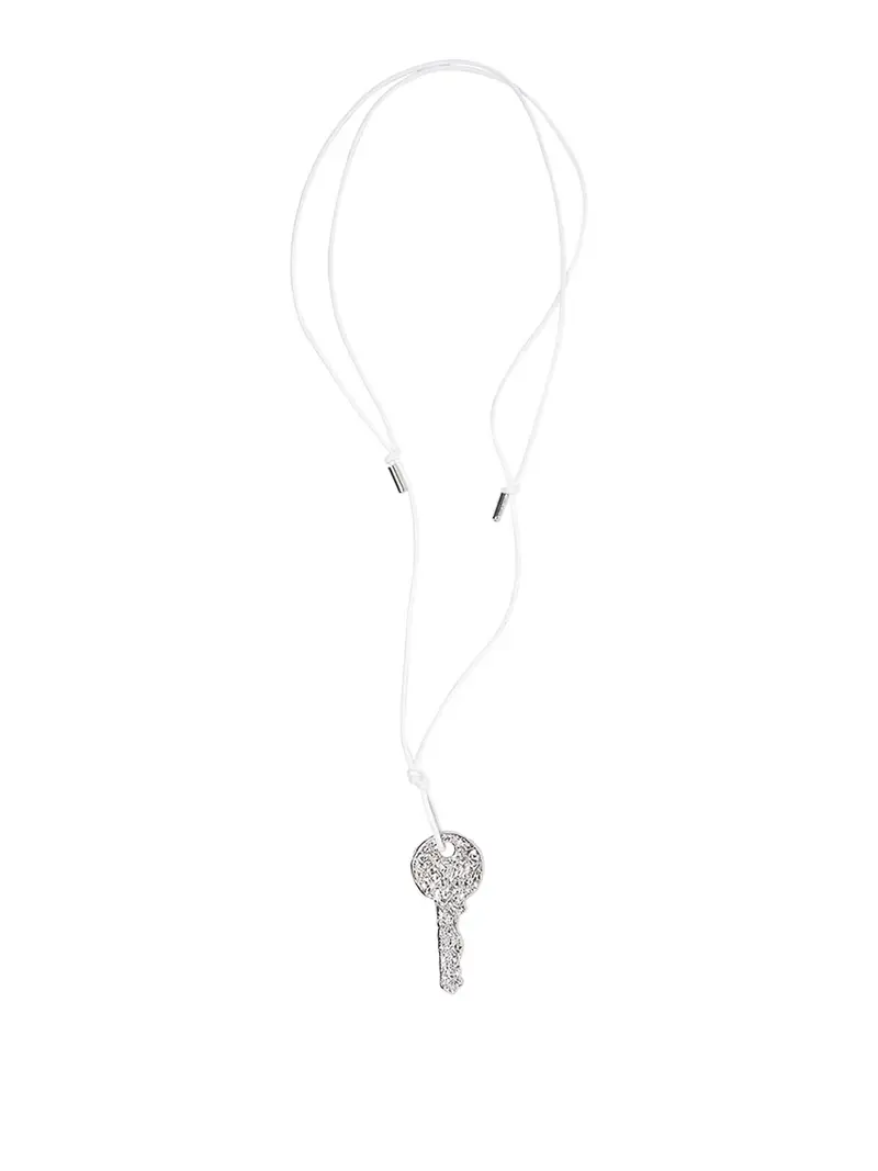 Collana con ciondolo chiave Argento