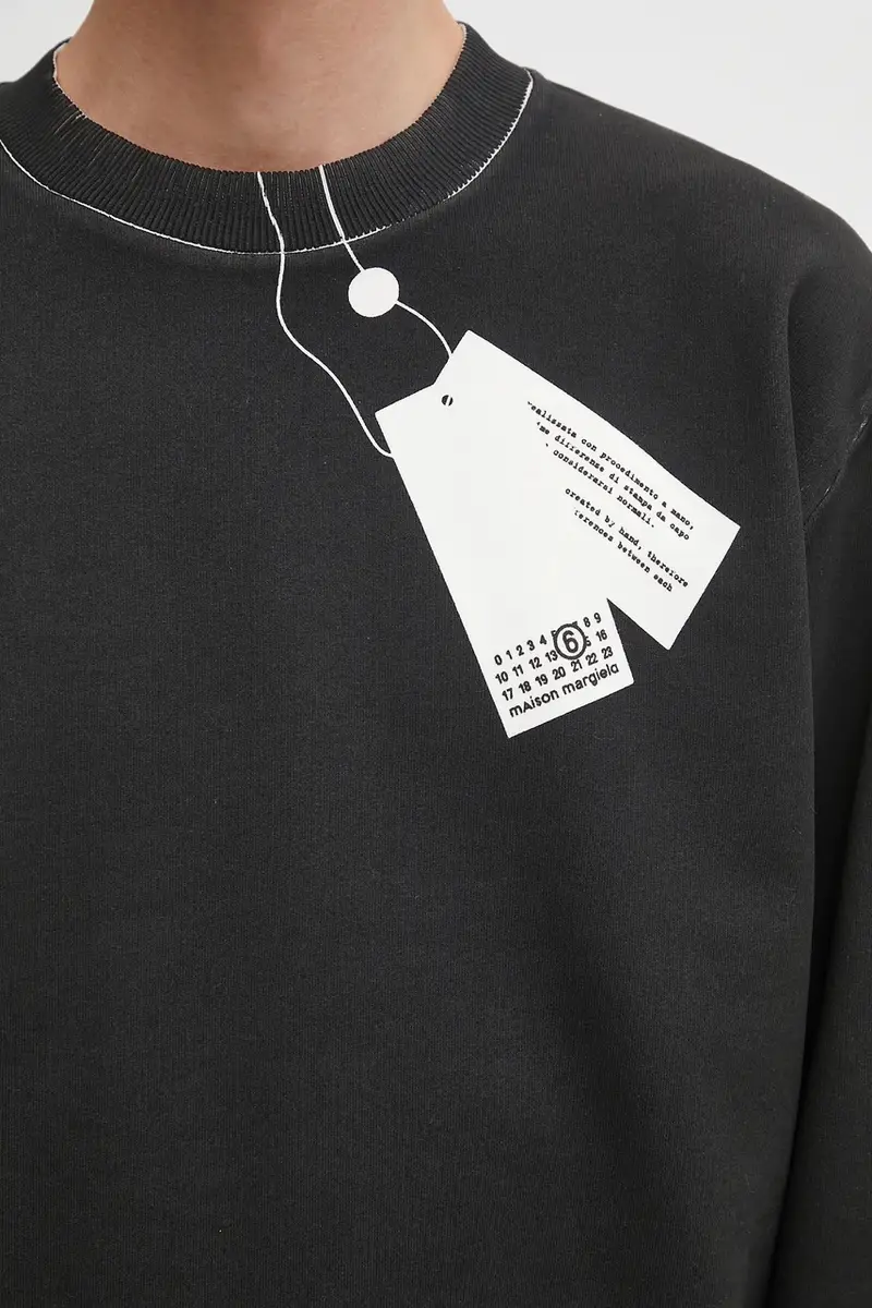 felpa in cotone uomo colore nero SH2GU0023.M25024.101 miniatura 4