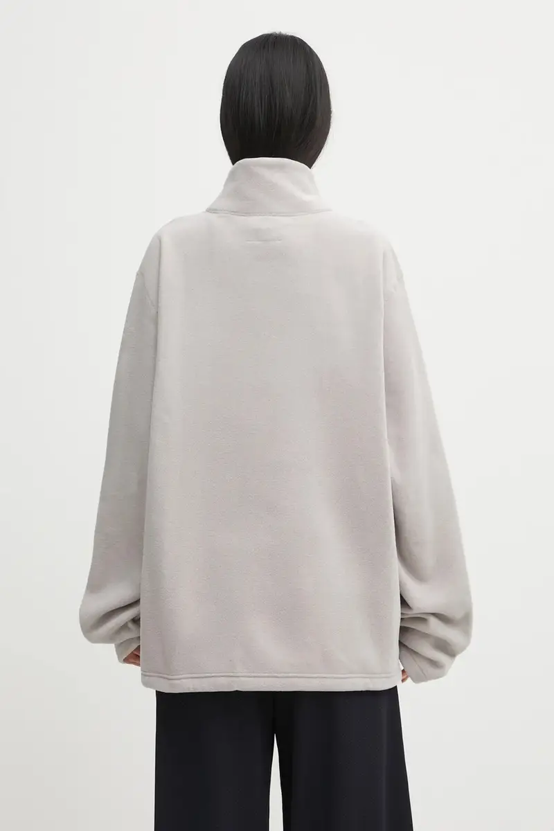 felpa in pile x Salomon colore grigio S52NH0035.M20140.858 miniatura 3