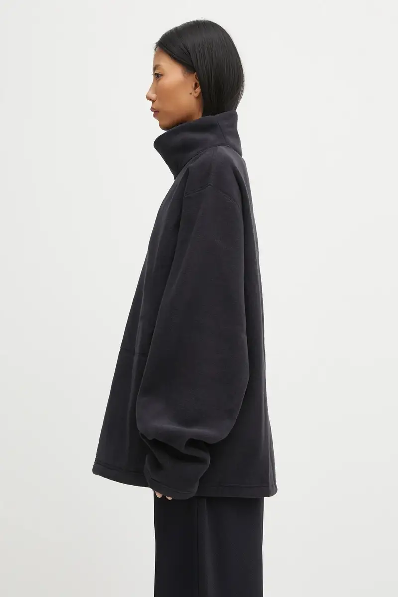 felpa in pile x Salomon donna colore nero S52NH0035.M20140.899 miniatura 2