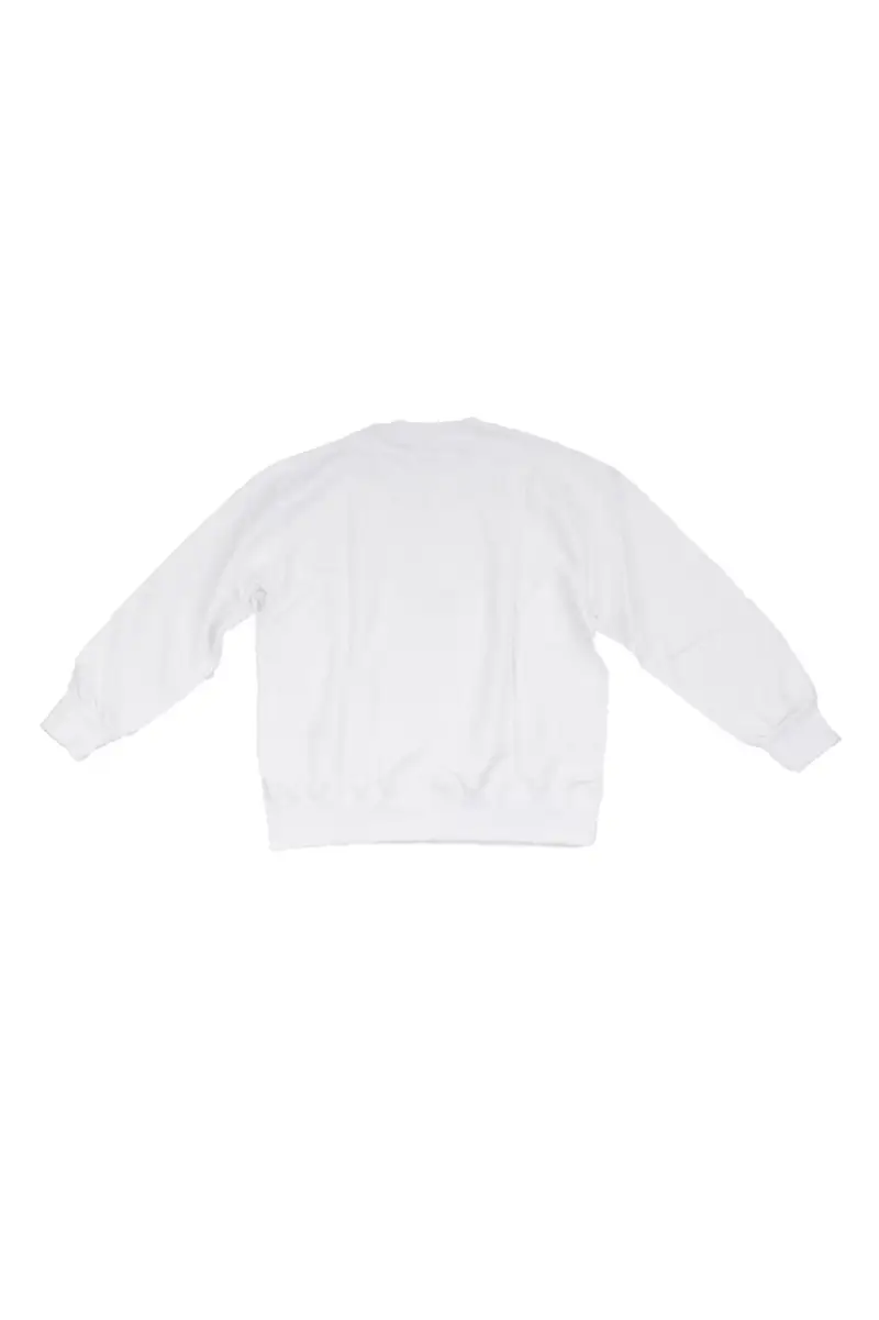 Felpa Unisex Junior MM6 MAISON MARGIELA Bianco Sweat miniatura 2