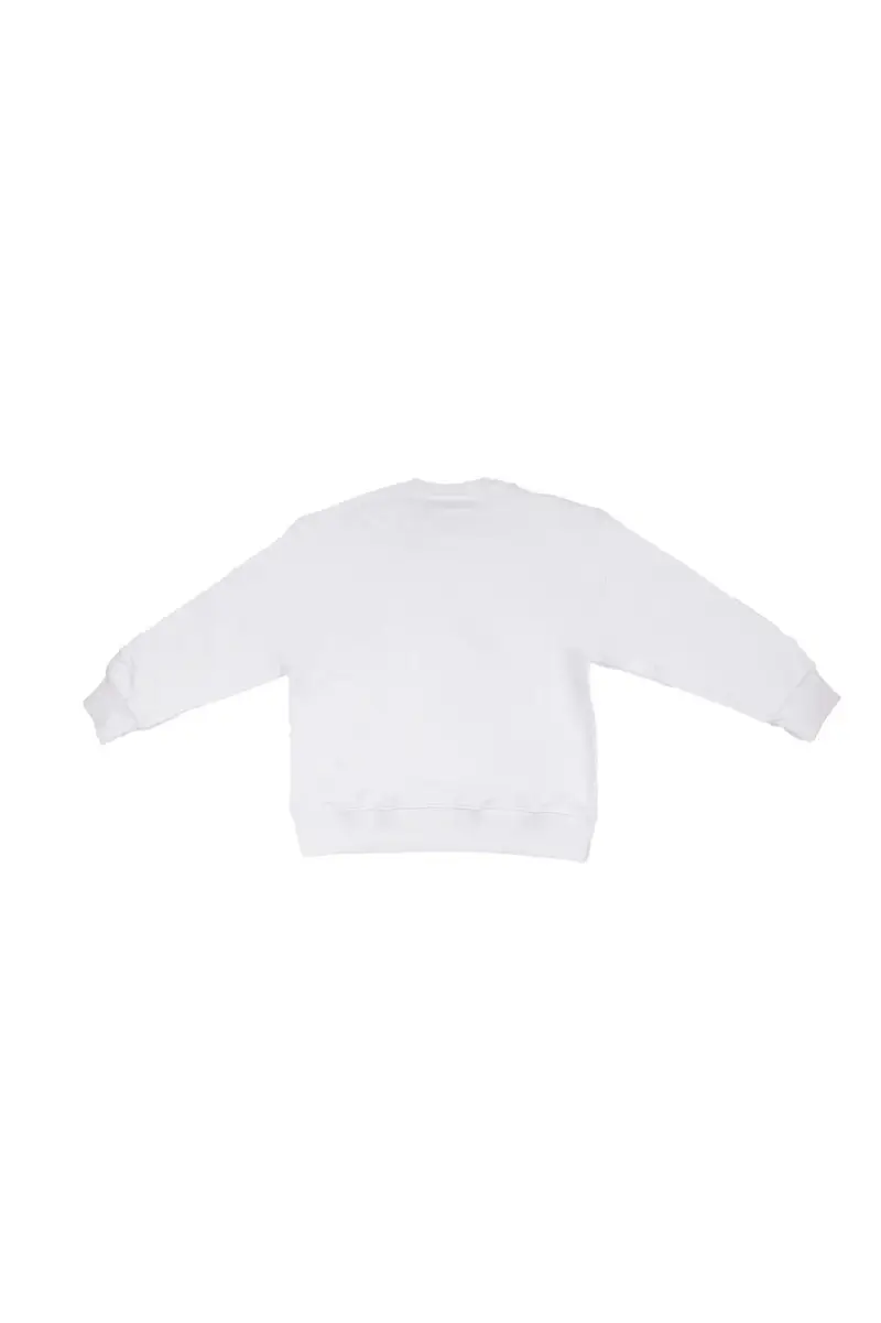 Felpa Unisex Junior MM6 MAISON MARGIELA Bianco Sweat miniatura 2