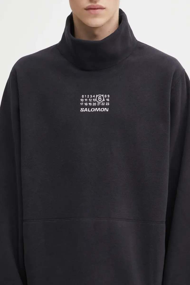 felpa x Salomon uomo colore nero SH0NH0019.M20140.899 miniatura 4