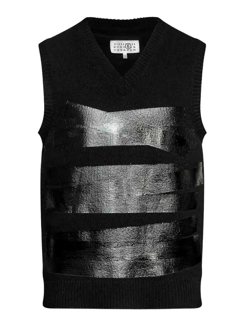 MM6 MAISON MARGIELA Gilet Nero 3385105