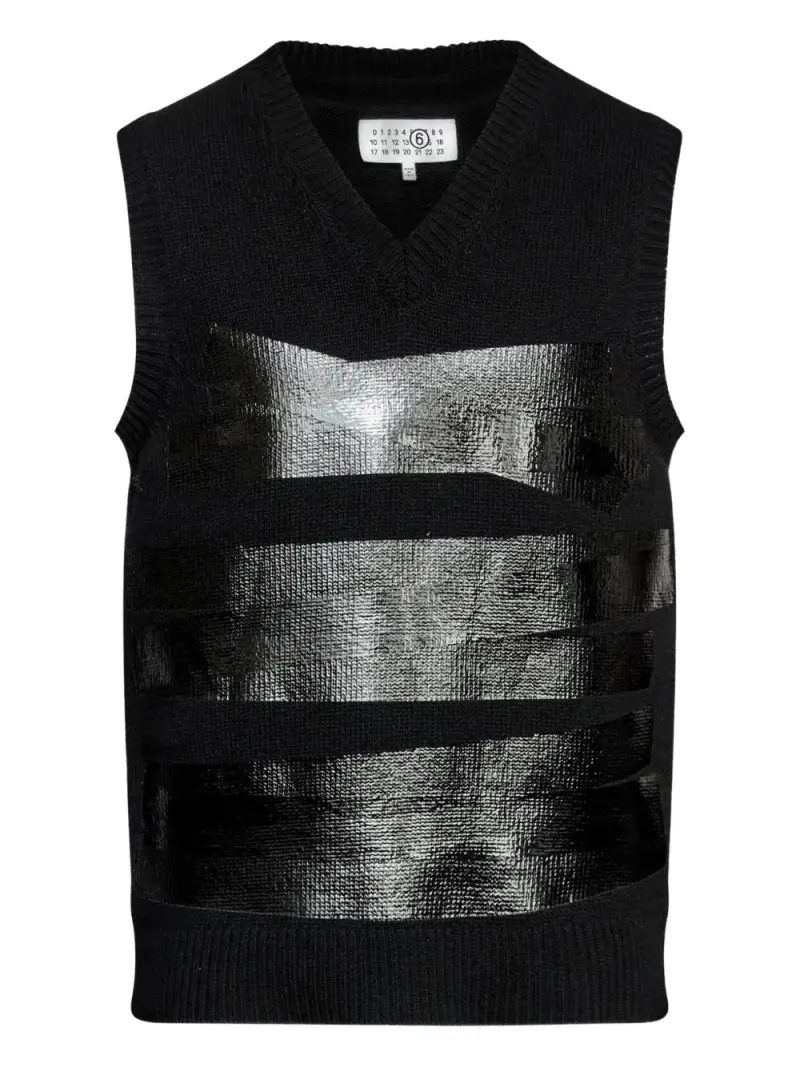 MM6 MAISON MARGIELA Gilet Nero 4022592