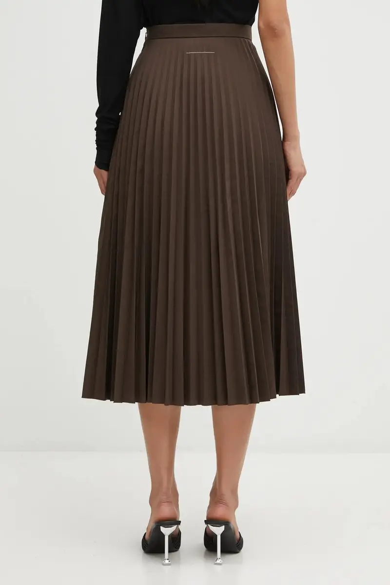 gonna colore marrone S62MA0096.M35609.143 miniatura 3