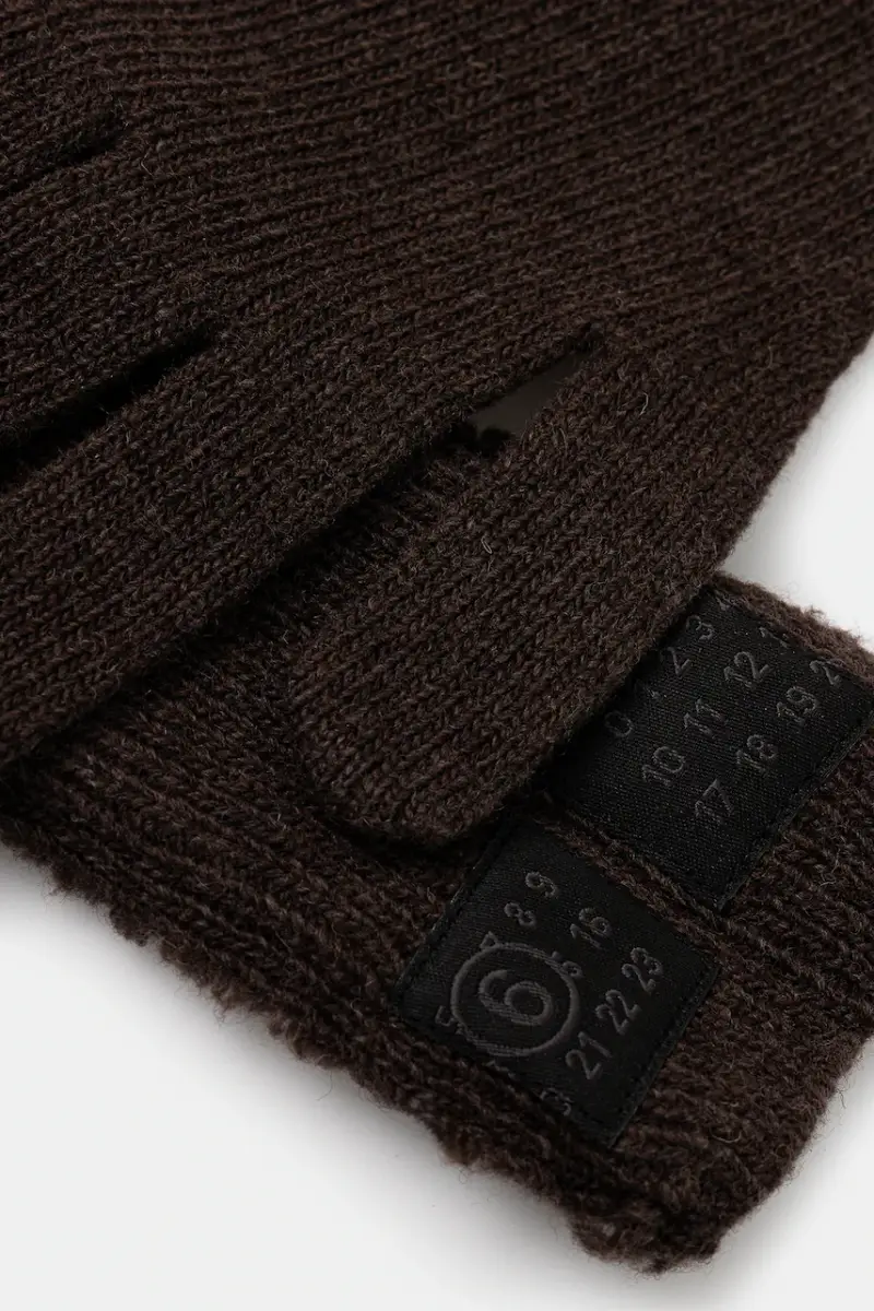 MM6 MAISON MARGIELA Guanti Marrone 4082550 miniatura 2