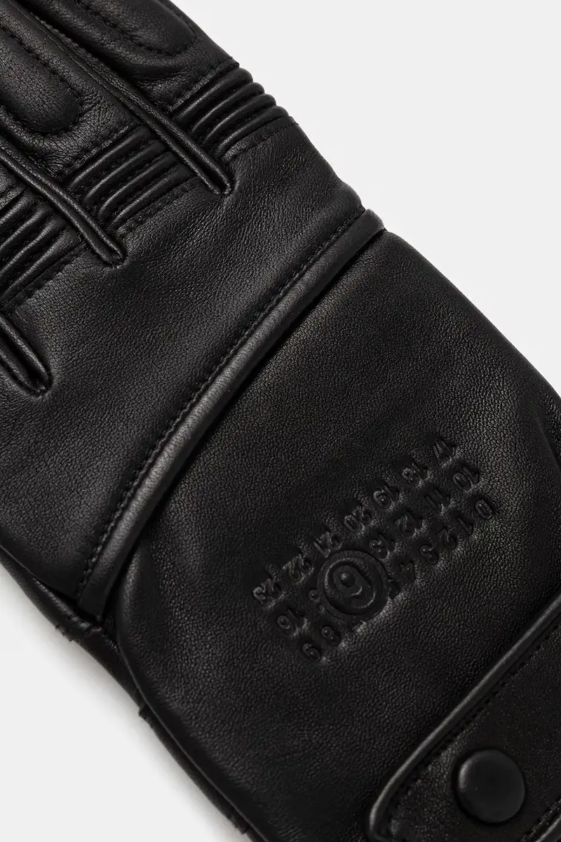MM6 MAISON MARGIELA Guanti Uomo Nero 2781169 miniatura 2