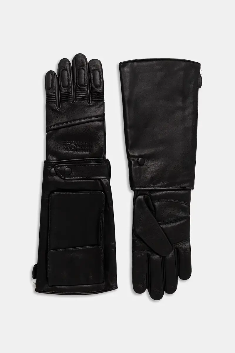 MM6 MAISON MARGIELA Guanti Uomo Nero 3241655