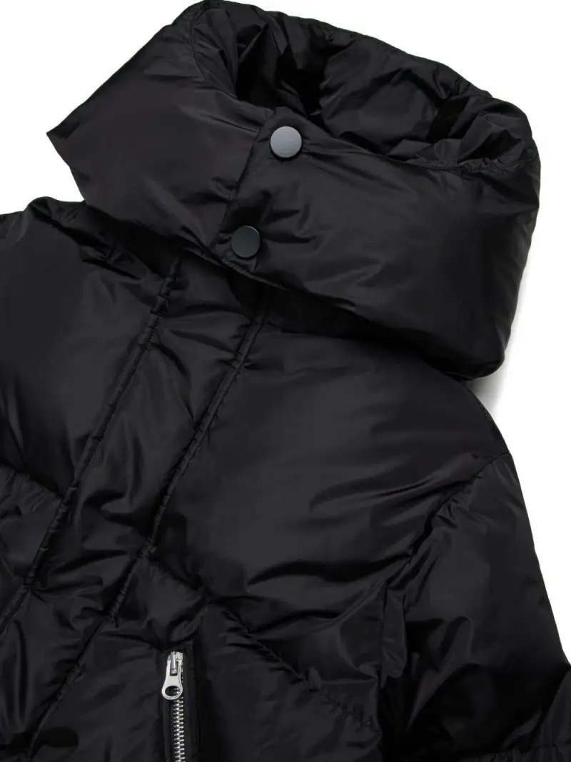 Giubbino con stampa Numbers Nero miniatura 3