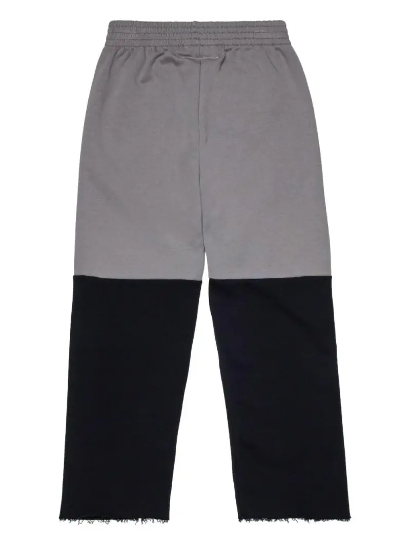 Pantaloni sportivi con inserti Grigio miniatura 3