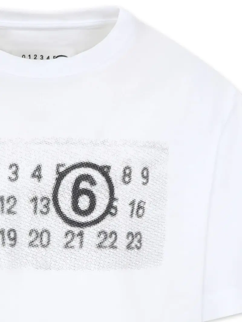 MM6 MAISON MARGIELA KIDS T-shirt Bianco 2532529 miniatura 3