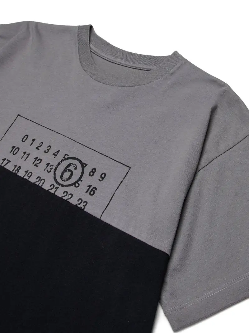 MM6 MAISON MARGIELA KIDS T-shirt Grigio 3872588 miniatura 2