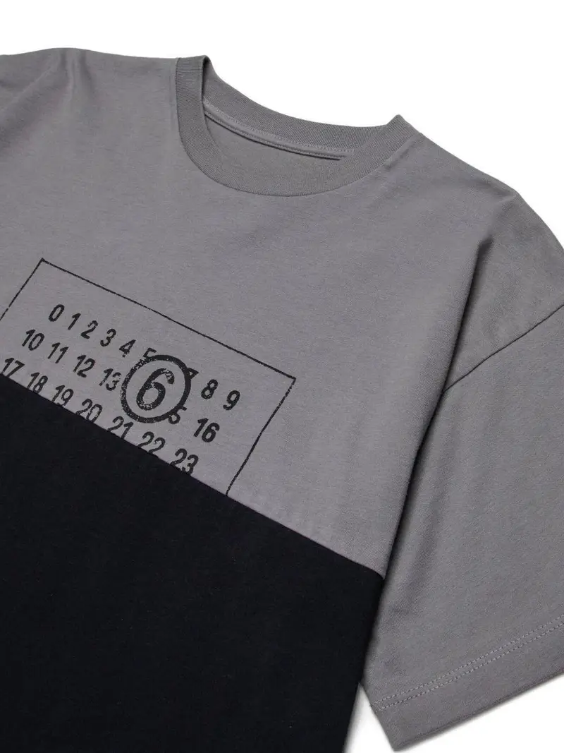 MM6 MAISON MARGIELA KIDS T-shirt Grigio 4345562 miniatura 2