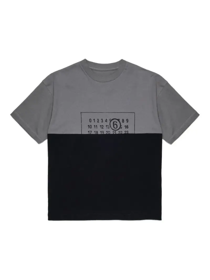 T-shirt con logo Grigio