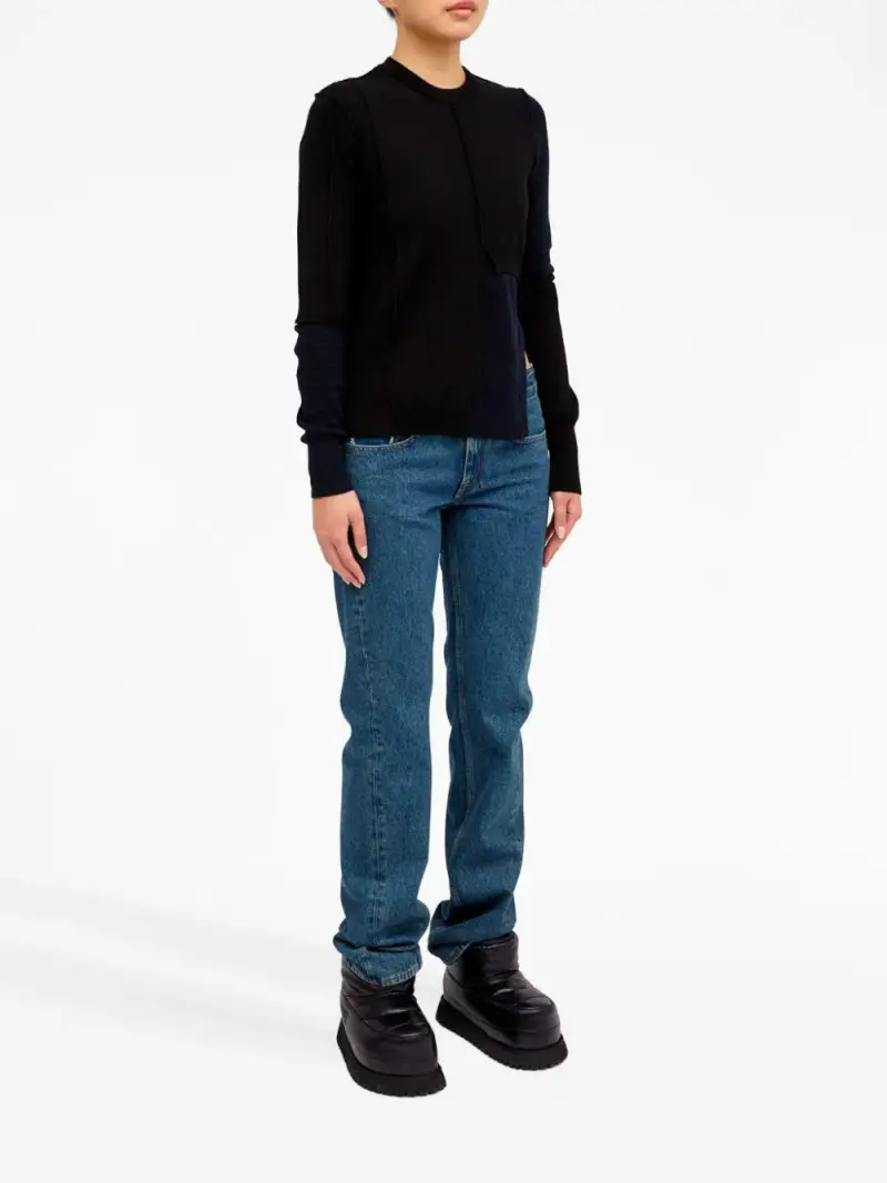 Maglia Donna Nero Cotone miniatura 3