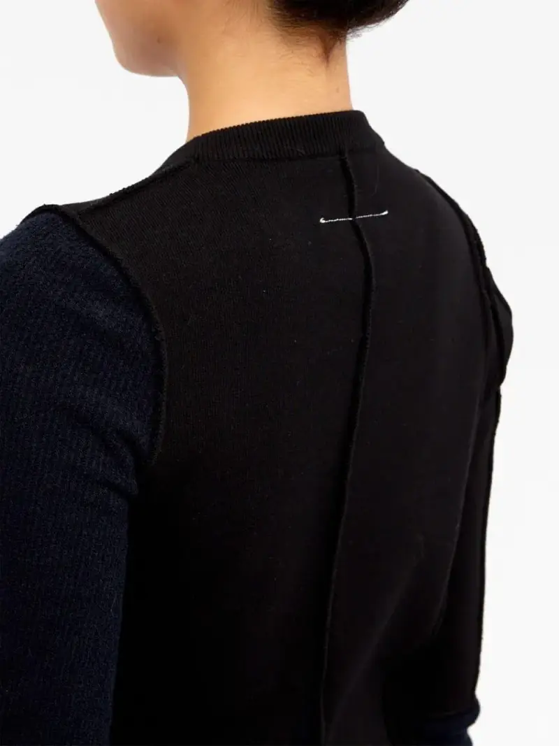 Maglia Donna Nero Cotone miniatura 2