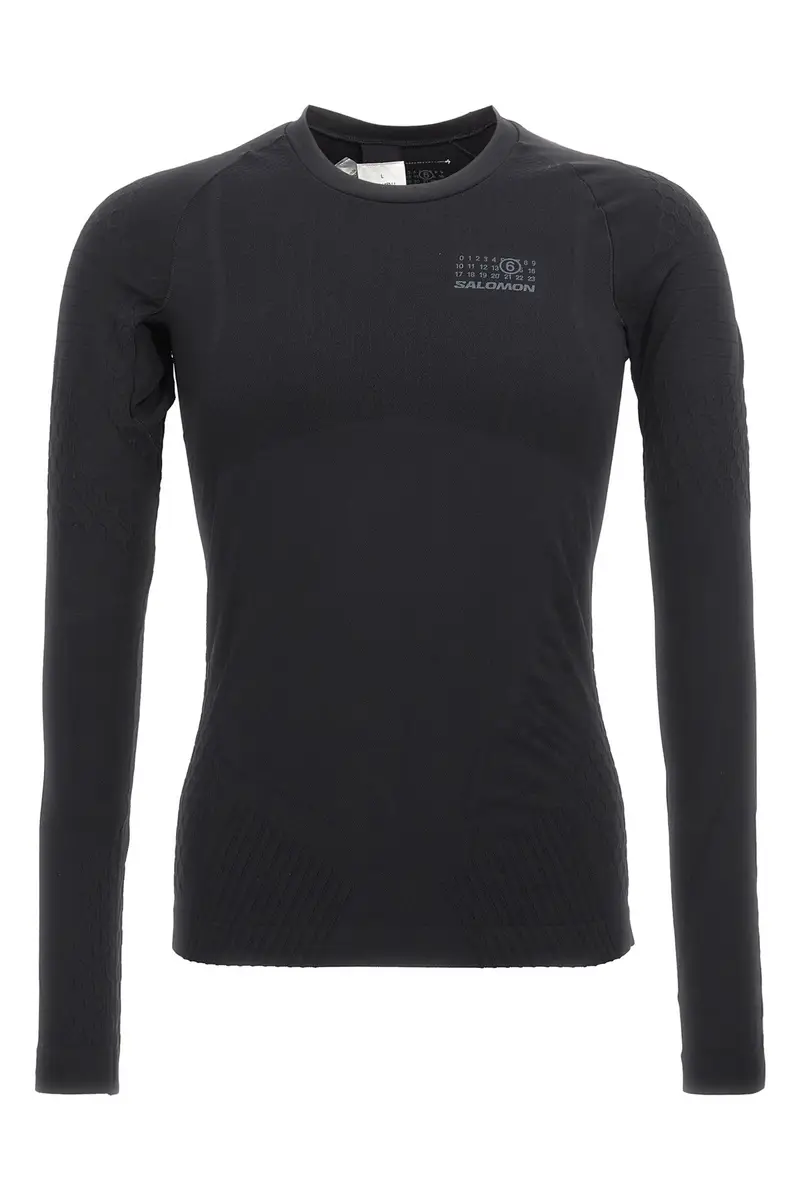 Maglia Mm6 Maison Margiela X Salomon Nero