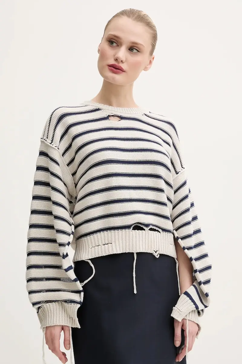 maglione donna colore beige S52HL0042.M13080