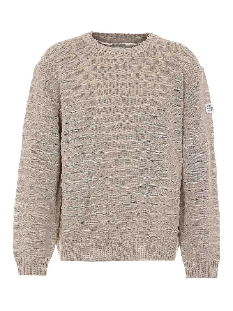 Maglione invecchiato Beige