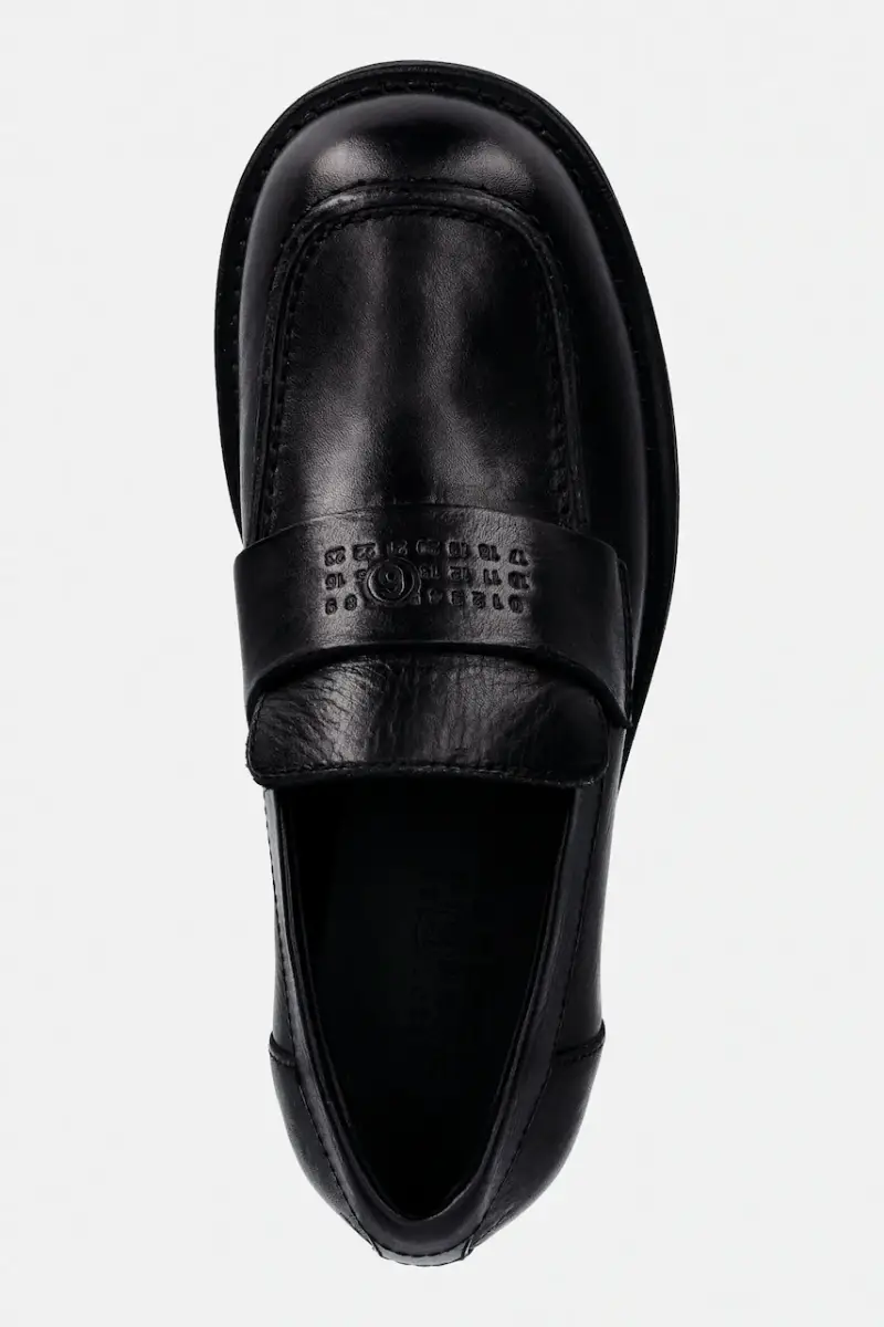 MM6 MAISON MARGIELA Mocassini Nero 4076018 miniatura 4