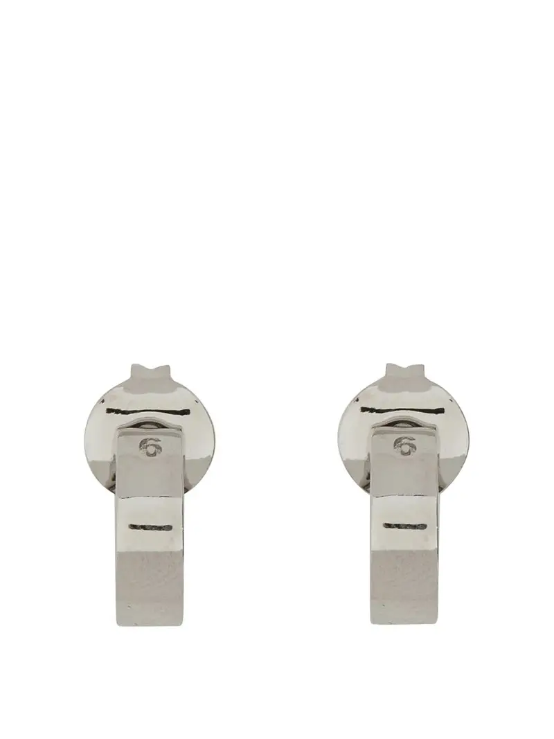 Orecchini logo Argento