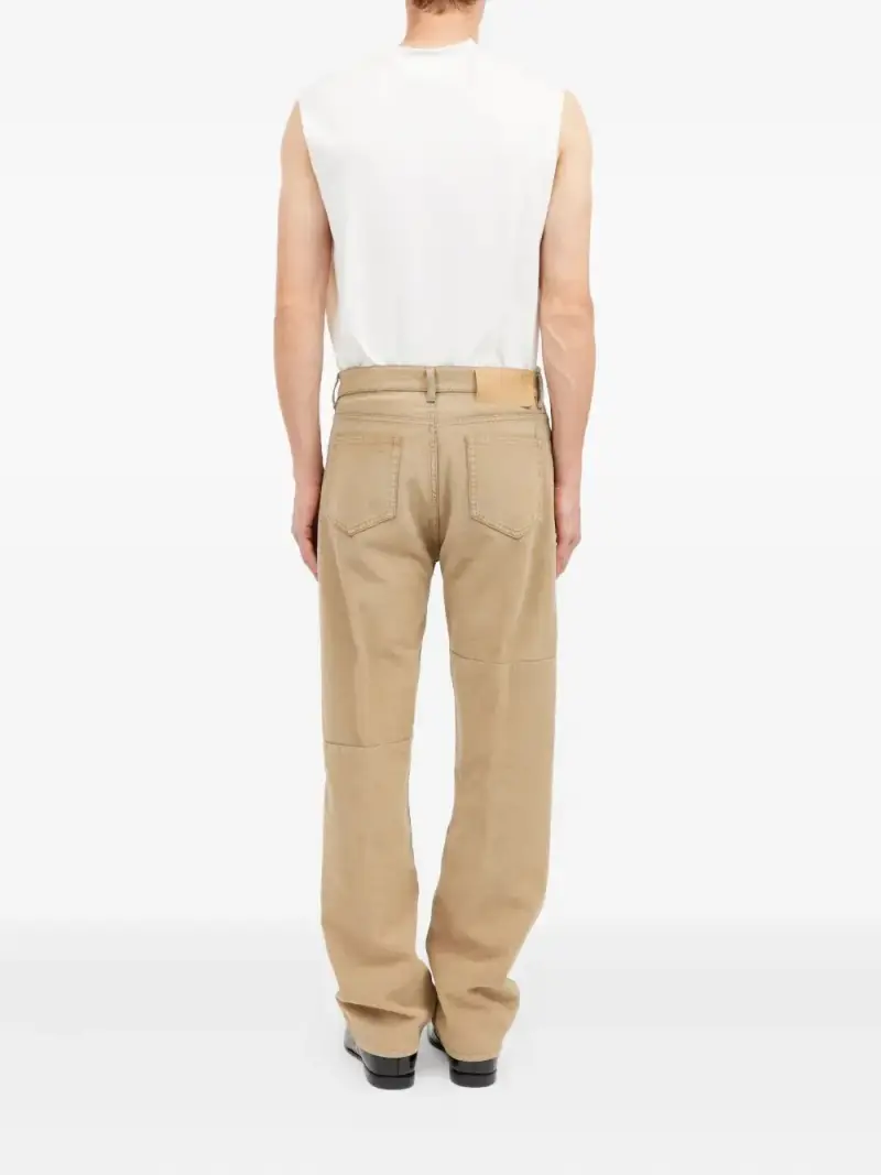 Mm6 Maison Margiela Pantaloni beige miniatura 3