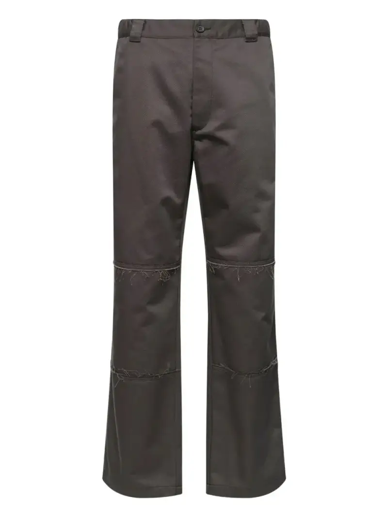 Mm6 Maison Margiela Pantaloni grigi