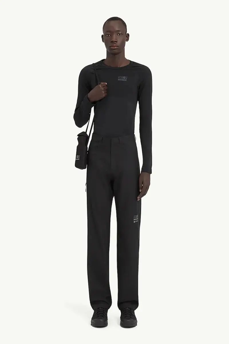 pantaloni x Salomon uomo colore nero SH0LA0013.M35200