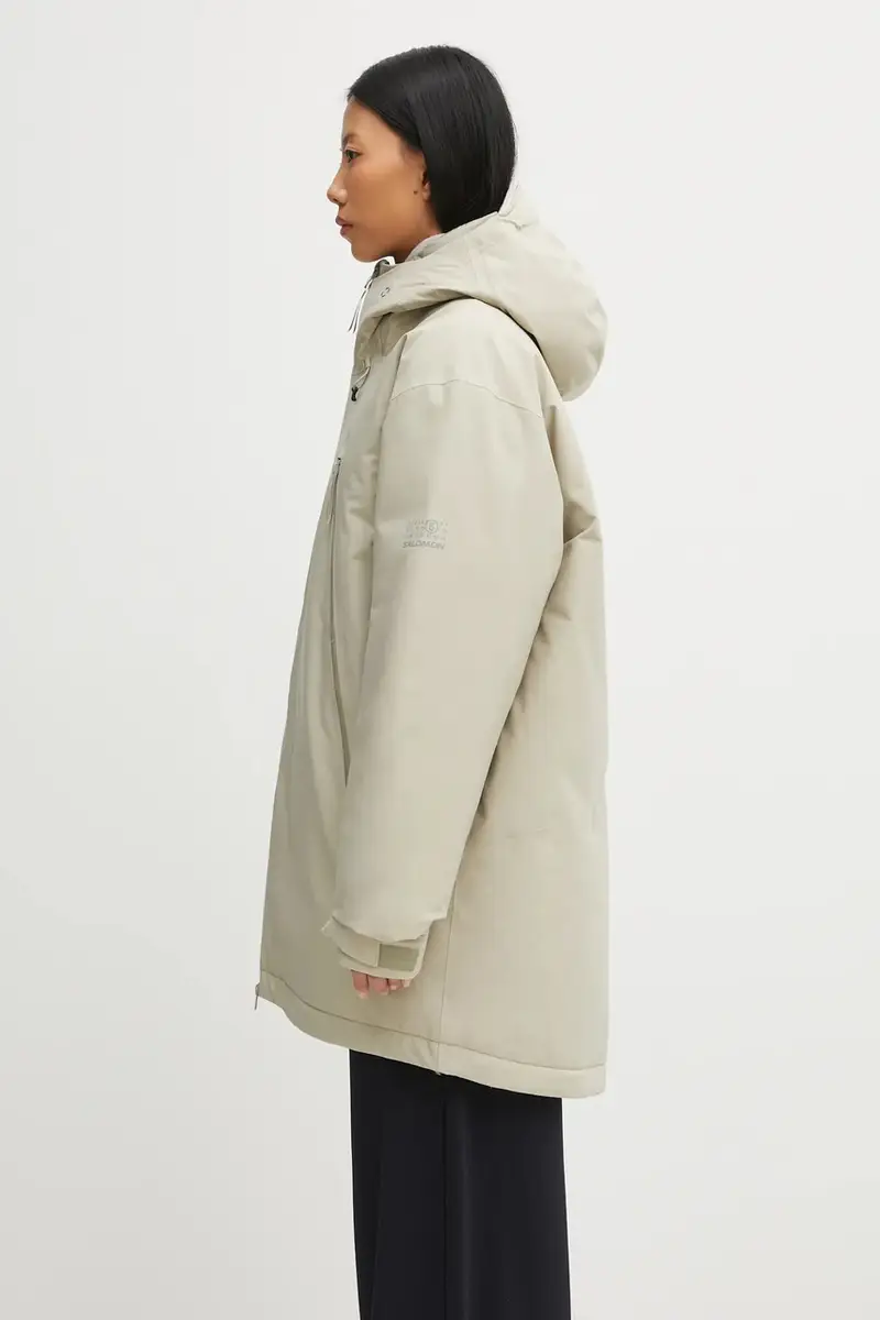 piumino x Salomon colore beige S52AM0341.M35594.729 miniatura 2