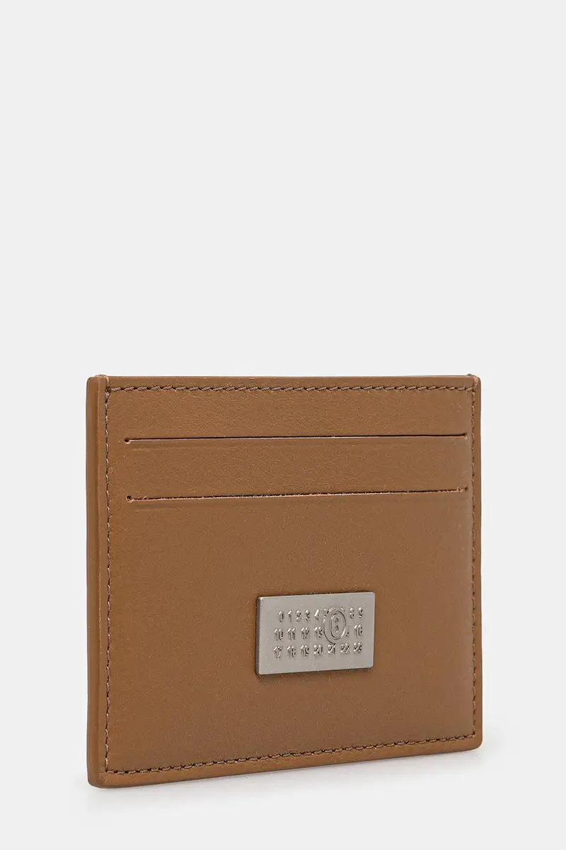 portacarte in pelle colore marrone SA5UI0013.P7258 miniatura 2