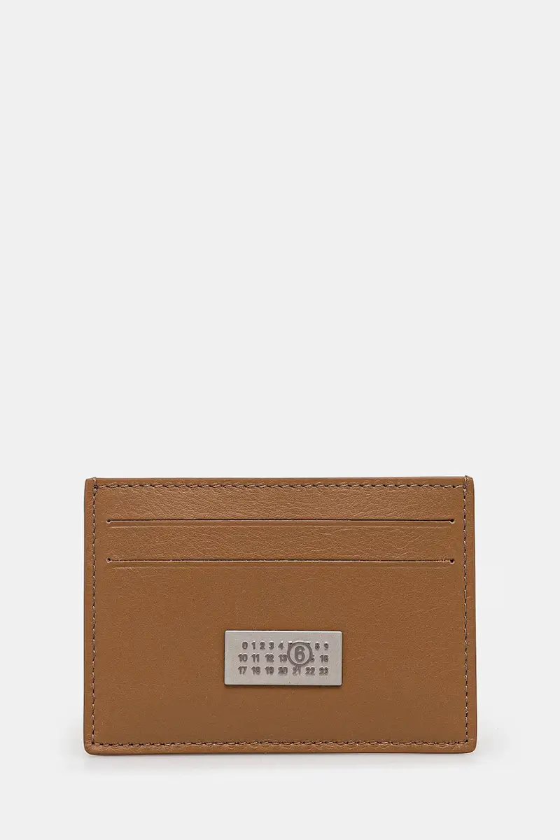 portacarte in pelle colore marrone SA5UI0013.P7258