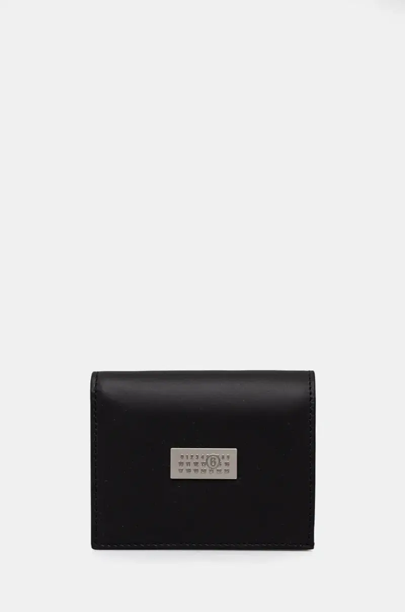 Mm6 Maison Margiela Portafoglio in pelle nero