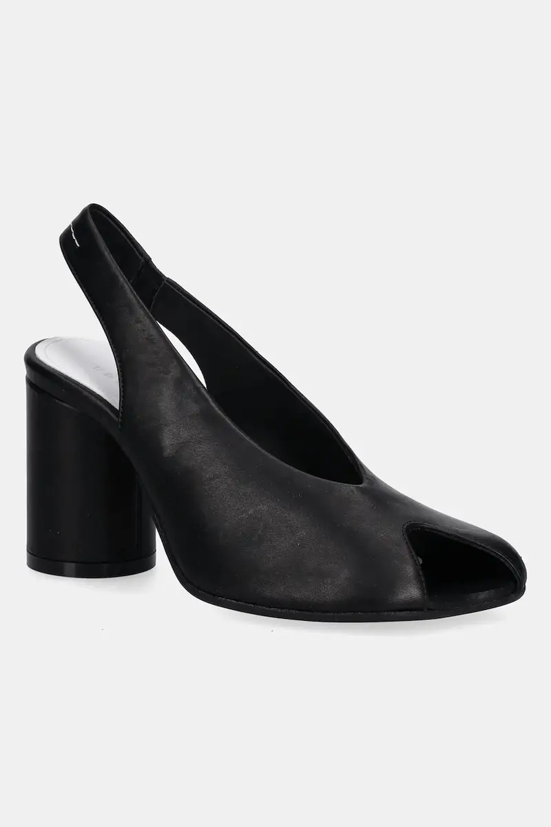 sandali in pelle colore nero S66WP0104