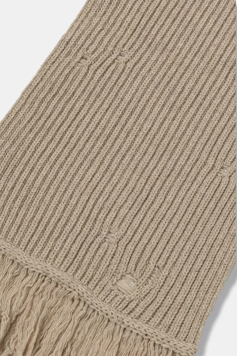 sciarpa in lana donna colore beige S52TE0056.M13138.806M miniatura 2