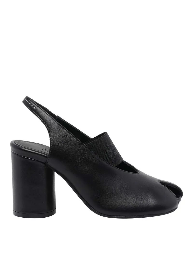 Slingback numerico anatomico nero