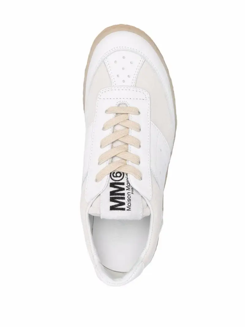 Sneakers 6 Court bianche Bianco miniatura 2