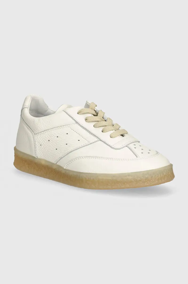 sneakers in pelle Bianco