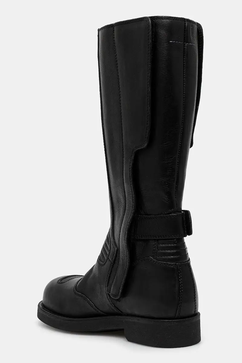 stivali in pelle donna colore nero S66WW0100.P7431.T8013 miniatura 3