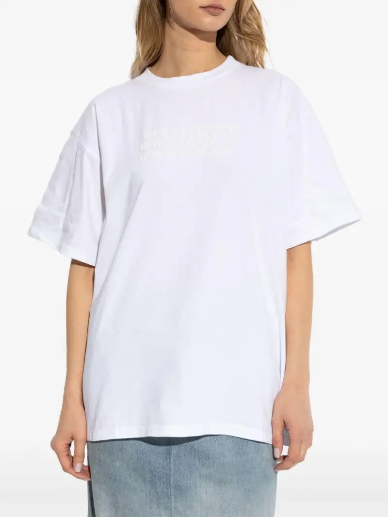 MM6 MAISON MARGIELA T-shirt Bianco 2534399 miniatura 2