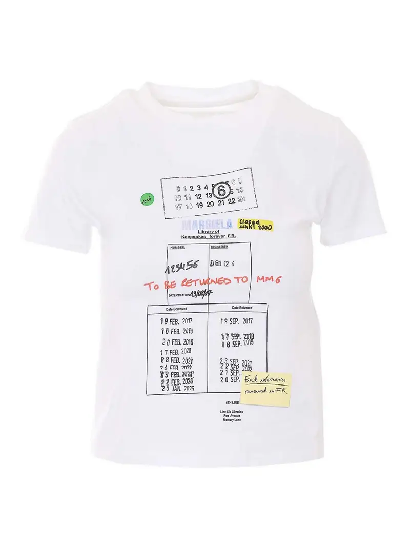 MM6 MAISON MARGIELA T-shirt Bianco 4228851