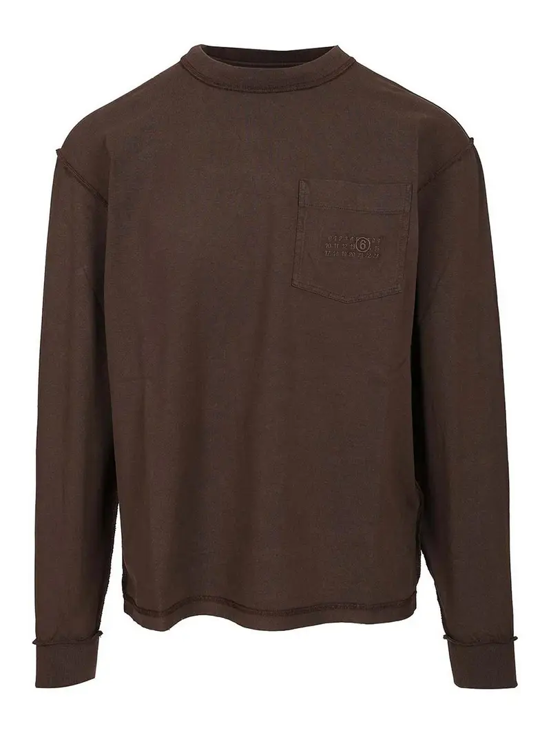 MM6 MAISON MARGIELA T-shirt Marrone 4142054