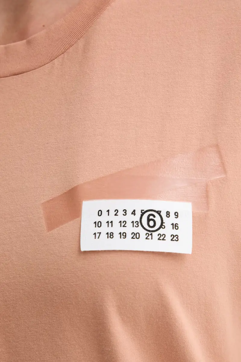 MM6 MAISON MARGIELA T-shirt Donna Arancione 2988090 miniatura 5